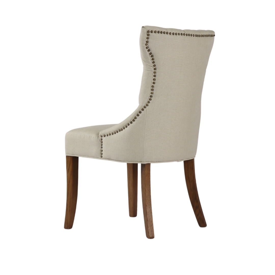 York Linen Dining Chair image 3